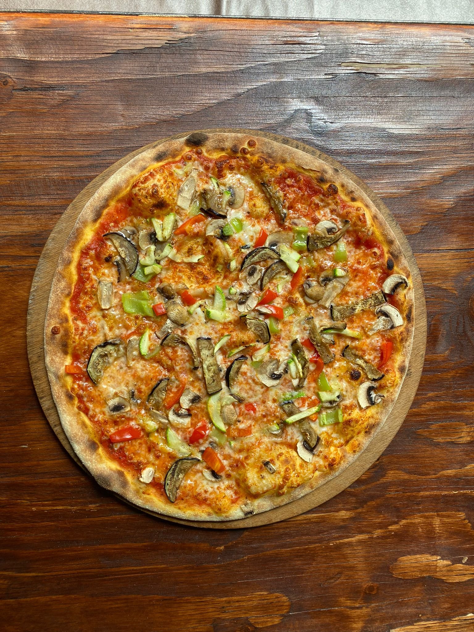 Pizza Con Le Verdure